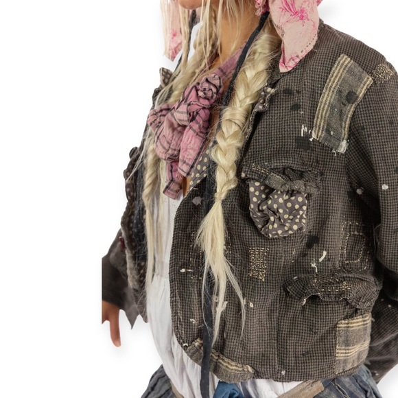 Magnolia Pearl Kelley Cropped Coat JACKET 691-ANDY-OS - Picture 9 of 15